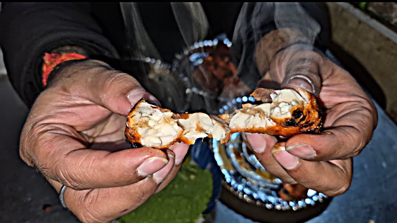 Juicy Tandoori Fish & Malai Tikka 🤤 | Vikas (Pappu) Chicken Shop | Tilak Nagar