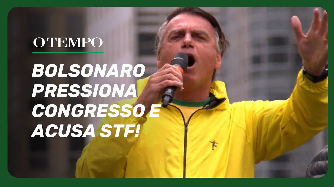 BOLSONARO NA ÍNTEGRA! Discurso do ex-presidente pela Anistia na Paulista
