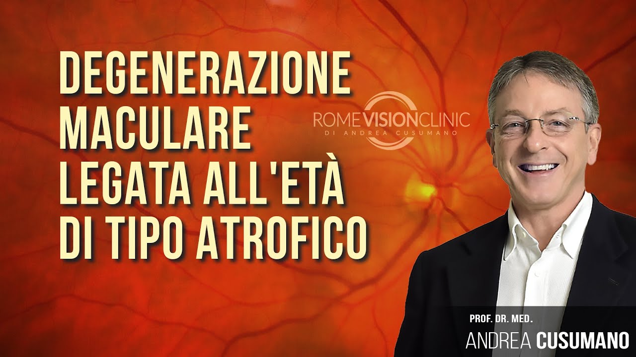 Degenerazione maculare legata all'età (AMD) di tipo atrofico