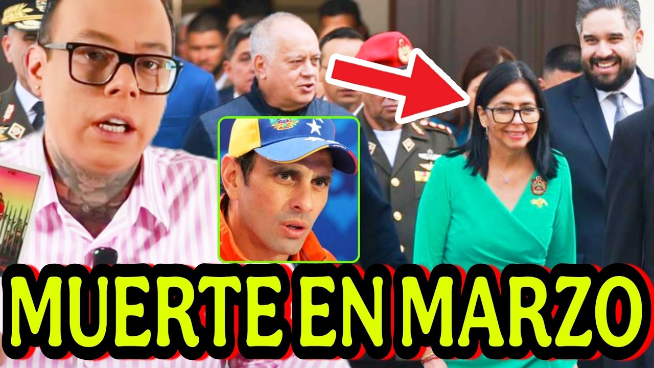 🚨GUSTAVO VIDENTE DESVELA TRÁGICO FINAL PARA DIOSDADO POR DELCY RODRÍGUEZ Y NICOLÁS MADURO