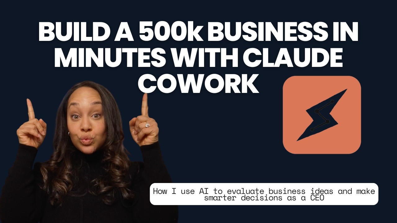 Как я использую Claude CoWork для создания бизнес-модели на 500 000 долларов за считанные минуты ...