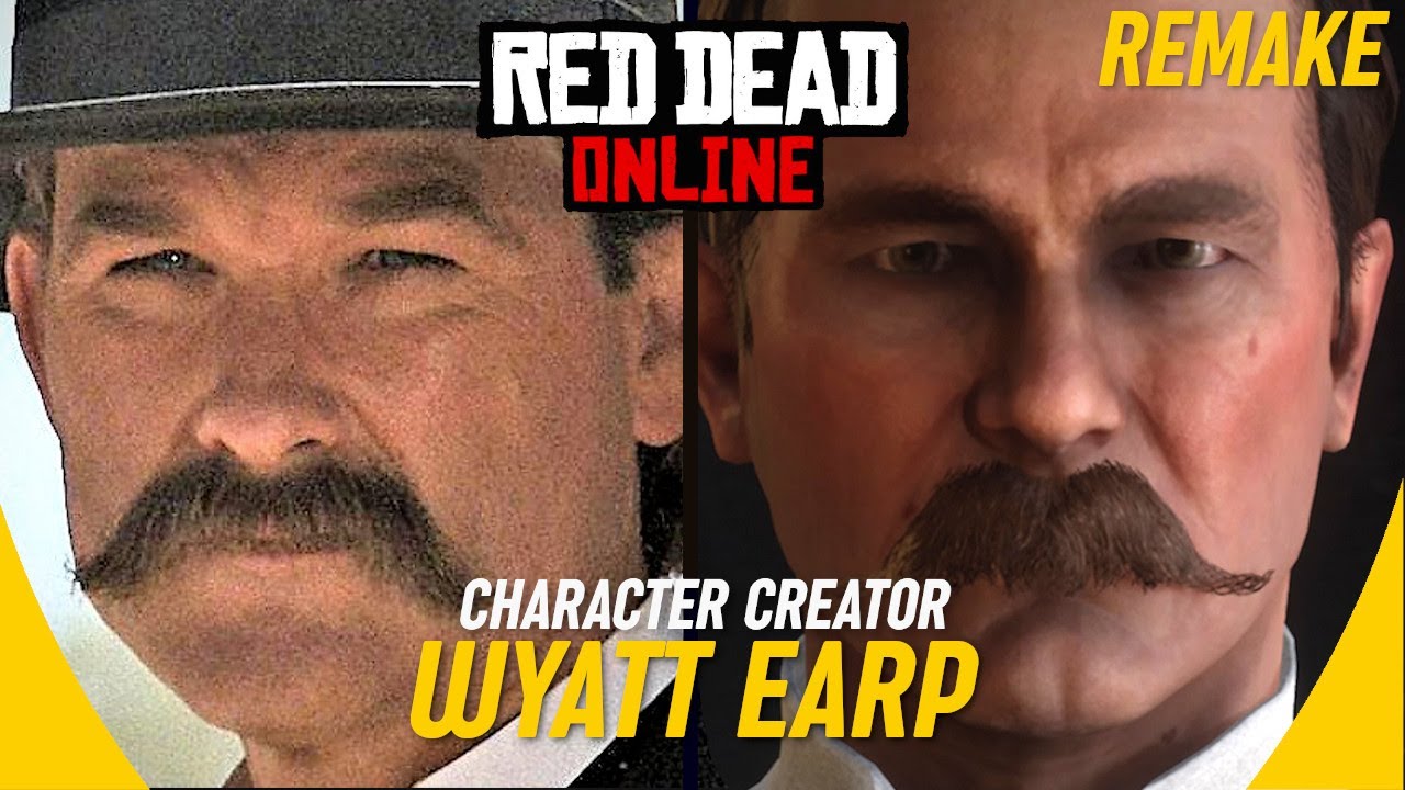 WYATT EARP: Character Creator (Tombstone) Kurt Russell RDR2 (Remake)