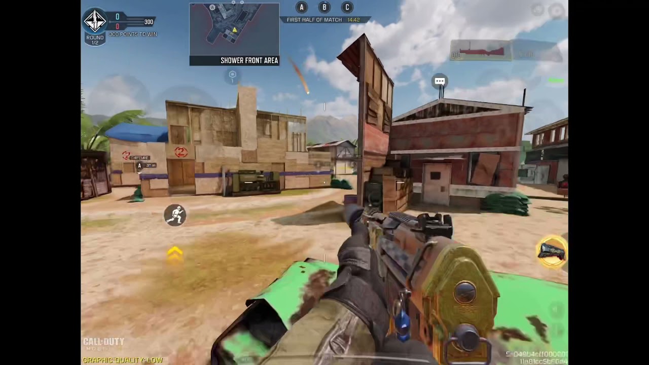 4 Thumper spots in firing range (best for search and destroy)