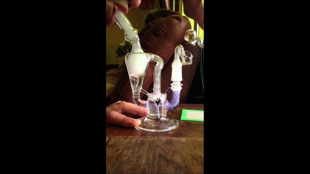 Silika Glass Mini Recycler Percolator function