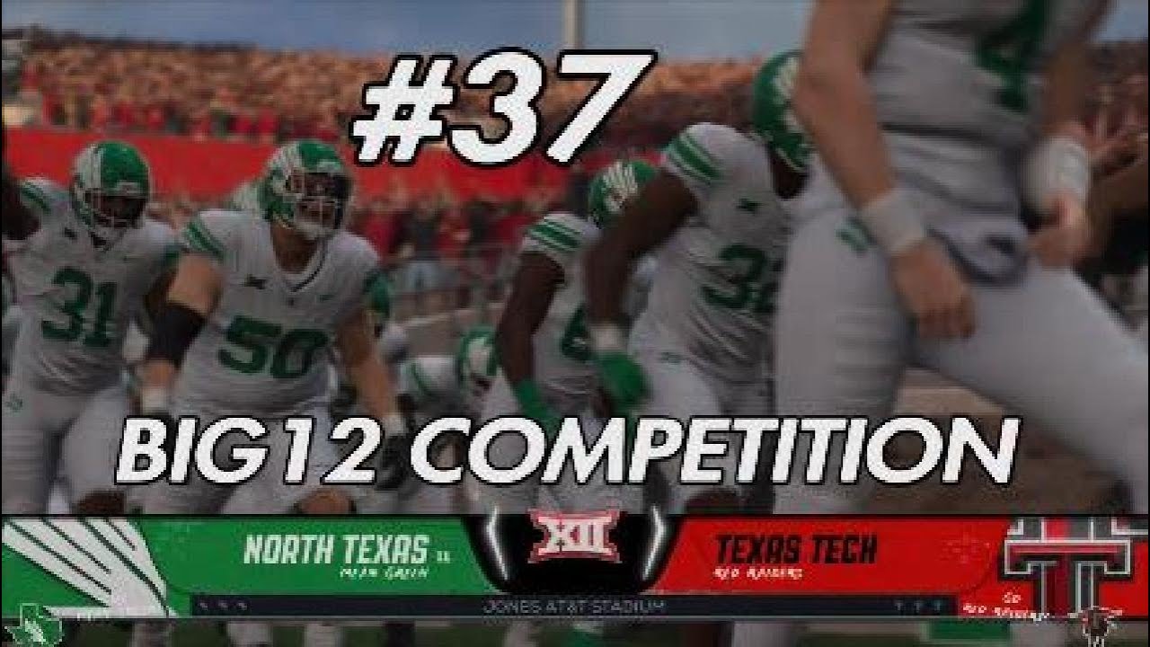 392 RECEIVING YARD GAME! More BIG12 games...North Texas Dynasty part 37