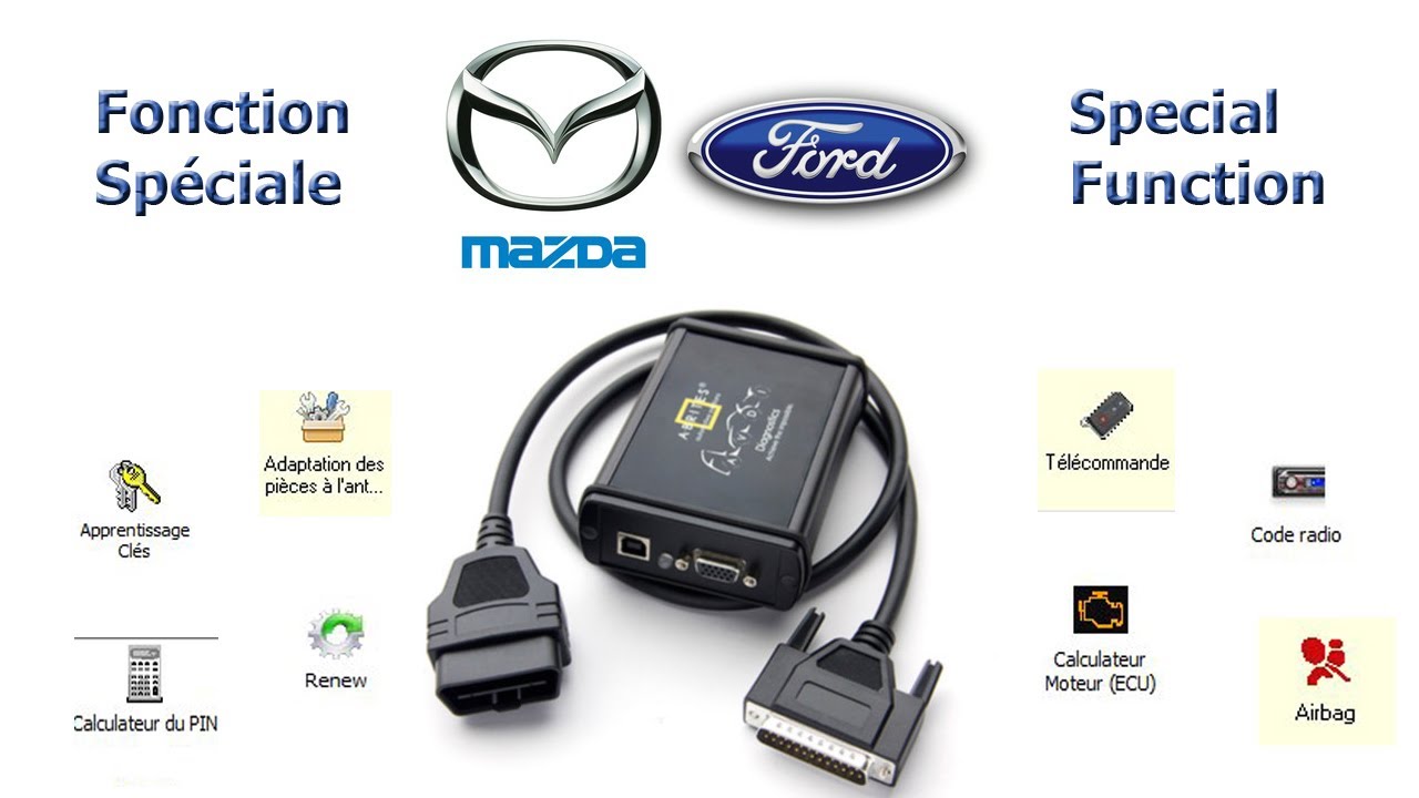 ABRITES Ford Mazda review spécial fonction
