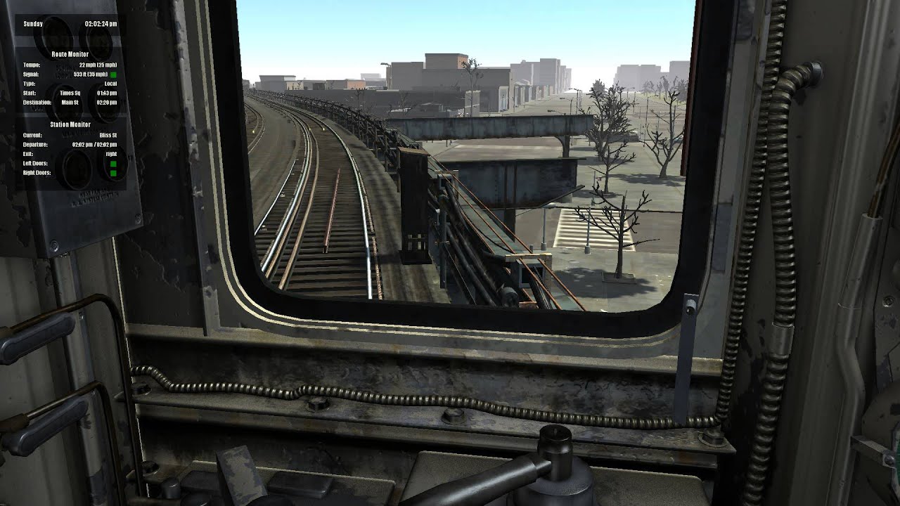 World of Subways 4 HD: New York City Subway Flushing-Bound 7 Local Train Redbird Cab Ride