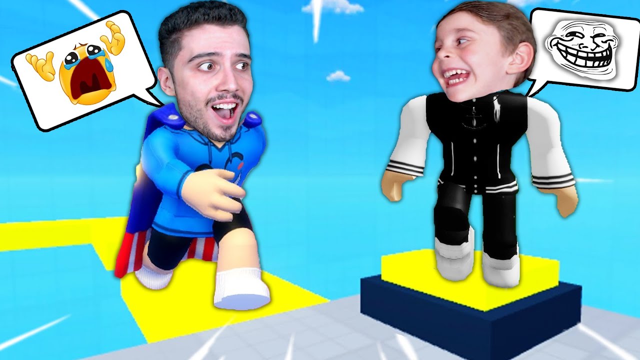 👀 ERTO REİS BENİ PARKURDA &Ccedil;ILDIRTIYOR 😂 Roblox Carry Puzzles