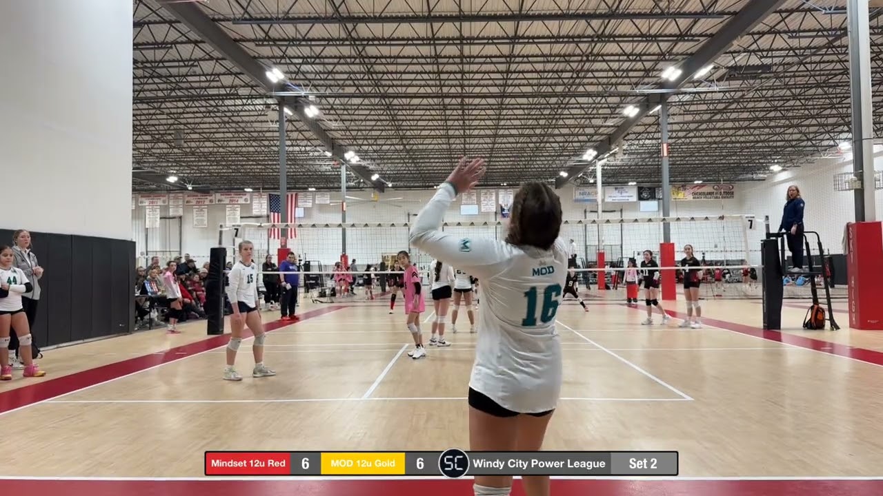 MOD 12u Gold vs Mindset 12u Red on 2/8/2026 @ Sky High Crystal Lake