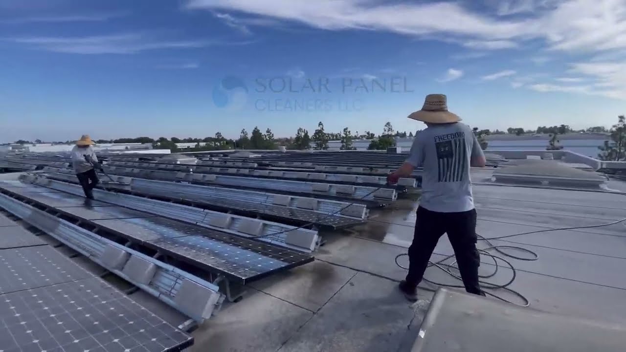 Solar Panel Cleaning- Cleaning next to an airport