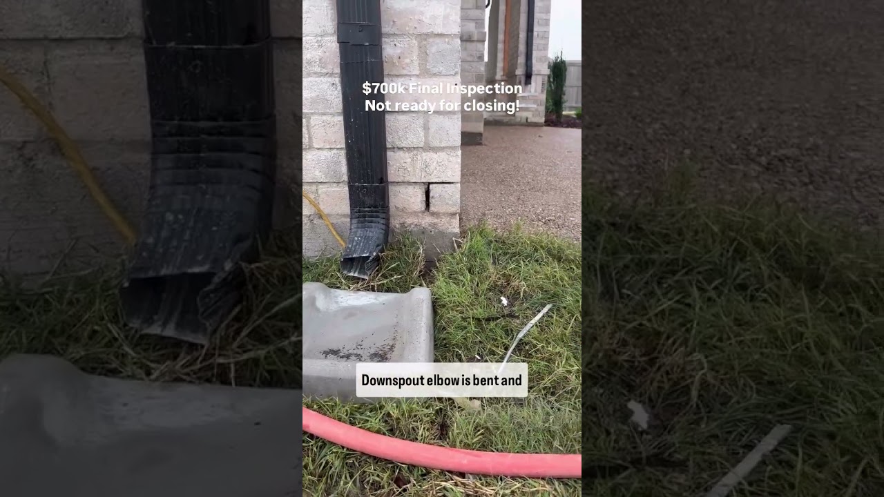 Hate to say it&hellip; but if you&rsquo;re buying new construction and skipping the inspection.#texasbuilder#diy
