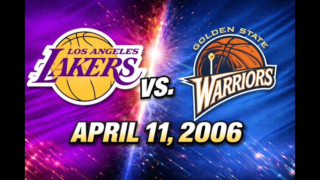 04/11/2006 Los Angeles Lakers vs. Golden State Warriors Kobe Bryant Full game
