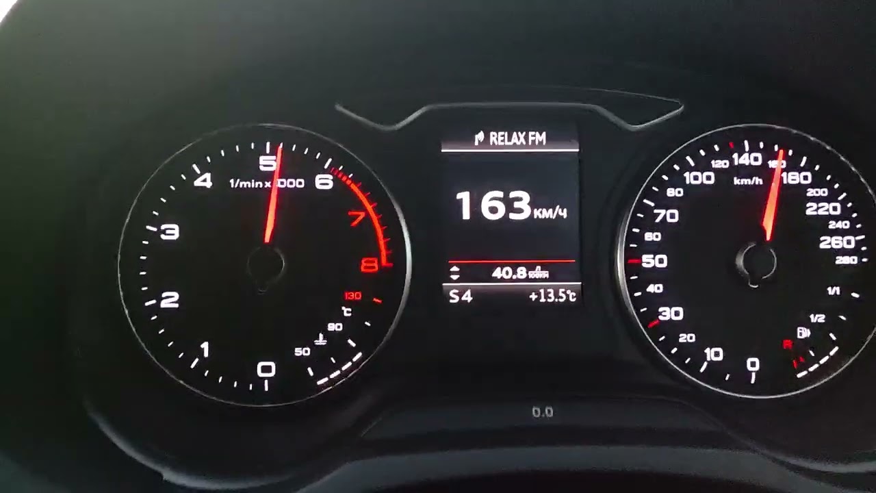 Разгон Audi A3 8V Quattro 1.8 is20