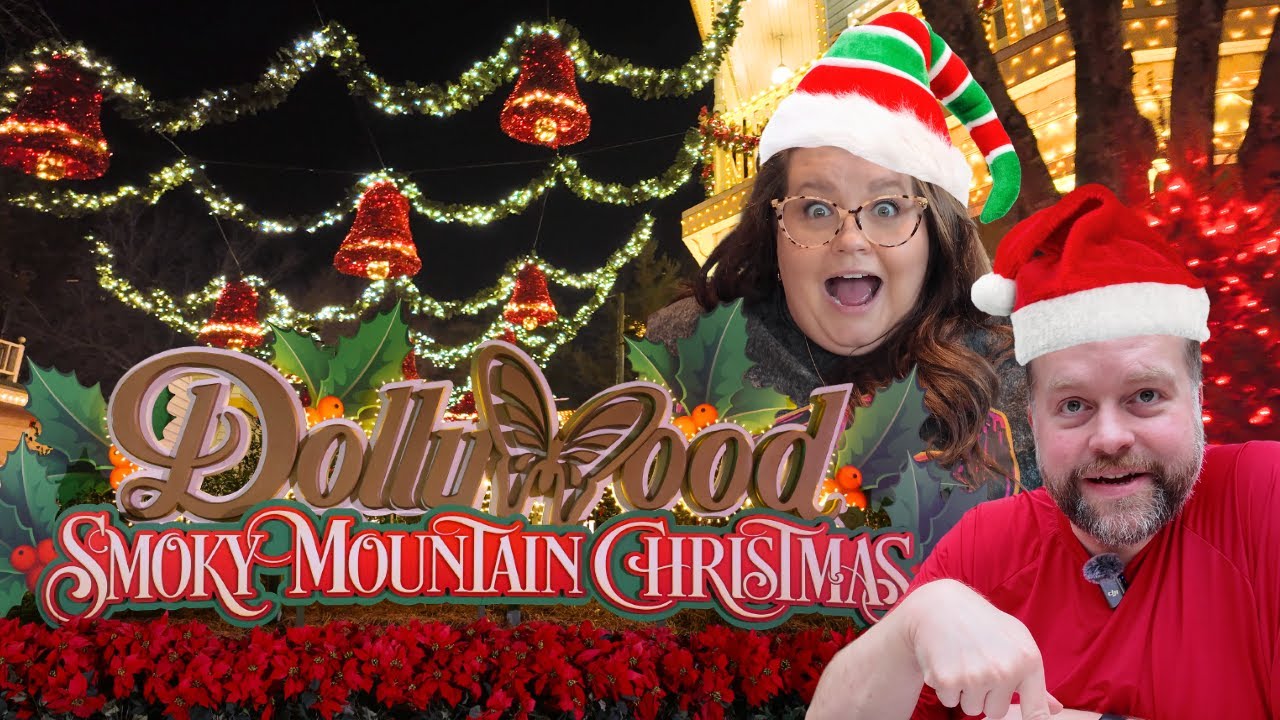 First Trip to Dollywood: Magical Christmas Lights, Rides, Food & Tips in the Smoky Mountains, TN