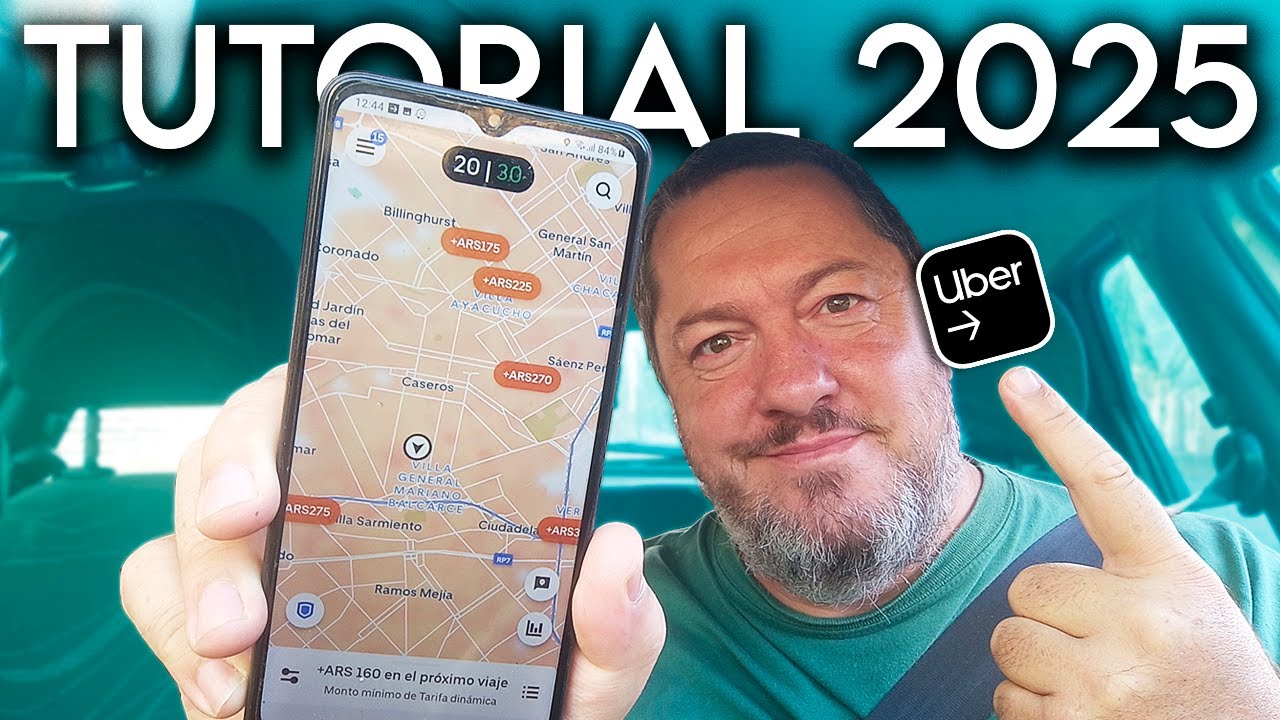 Completa tu PRIMER VIAJE como un PRO 💯 Uber Driver Tutorial
