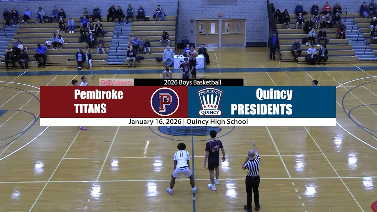 QATV Sports: Quincy vs Pembroke Boys Basketball (January 16, 2026)