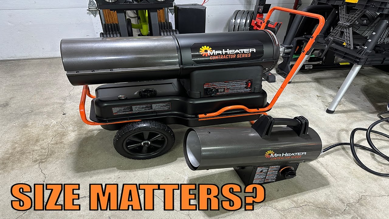 First Impression: Mr. Heater Contractor Series Propane AND Diesel Forced Air Blowers