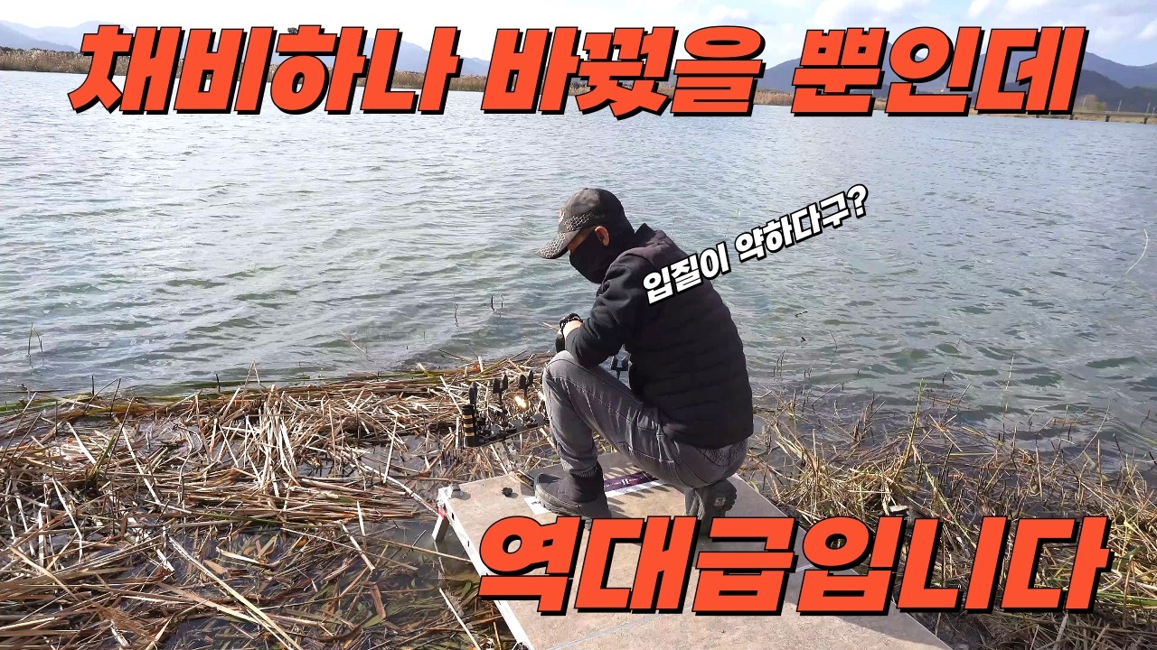 와~ 해창만 대박입니다// 버킷리스트 해창만을 점령하다 #붕어낚시 #fishing