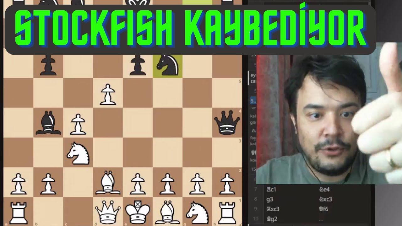 Önce 3+2 Sonra STOCKFISH'IN LEELA'YA Kaybettiği Tek Oyun
