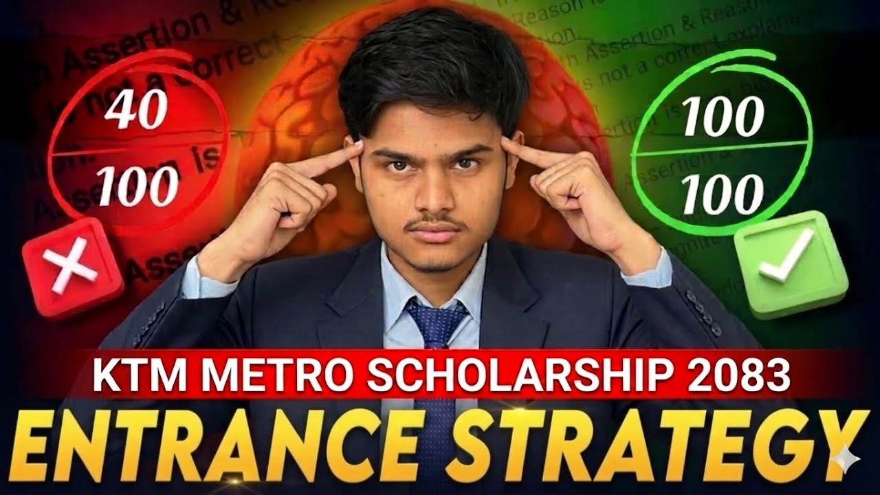 🎯 Smart Strategy for Scholarship Entrance Exam | Study Plan 2083