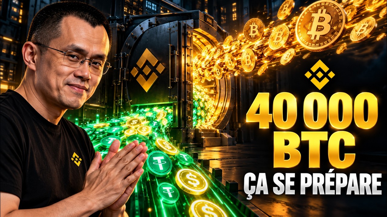 🚨 FLASH CRYPTO⚡️BINANCE envoie 2 signaux MONSTRUEUX : Sortie massive BTC et entr&eacute;e STABLECOINS 😱