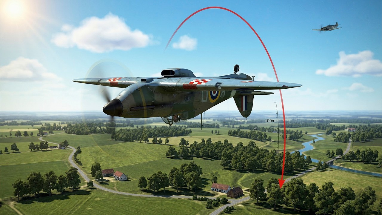 Pilot 303 Wykonał Split-S 100m Nad Ziemią. Normalnie: Śmierć. On Wyszedł. Niemcy: 