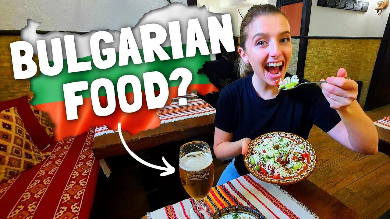 FIRST TIME TRYING BULGARIAN FOOD (Sofia Food Tour)