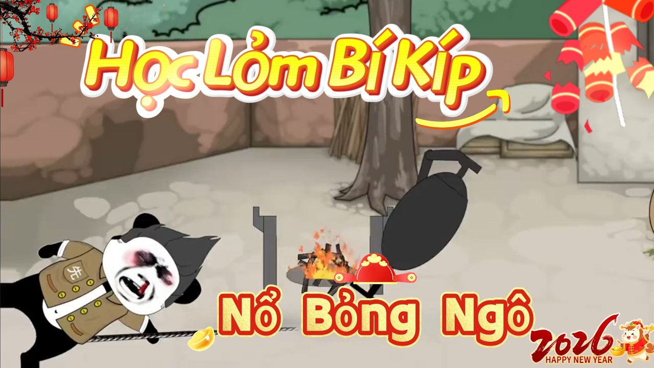 Bố Học Lỏm Được Bí Kíp Nổ Bỏng Và Cái Kết | #hoathinhtrungquoc #hoathinhvuinhon #crazychicken