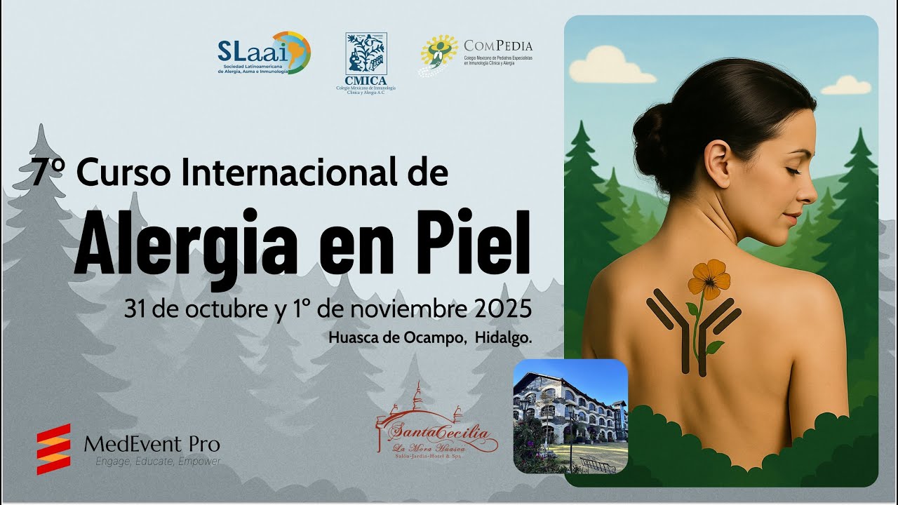 7mo Curso Internacional de Alergia en piel 2025 - Día 2, 1 de nov 2025