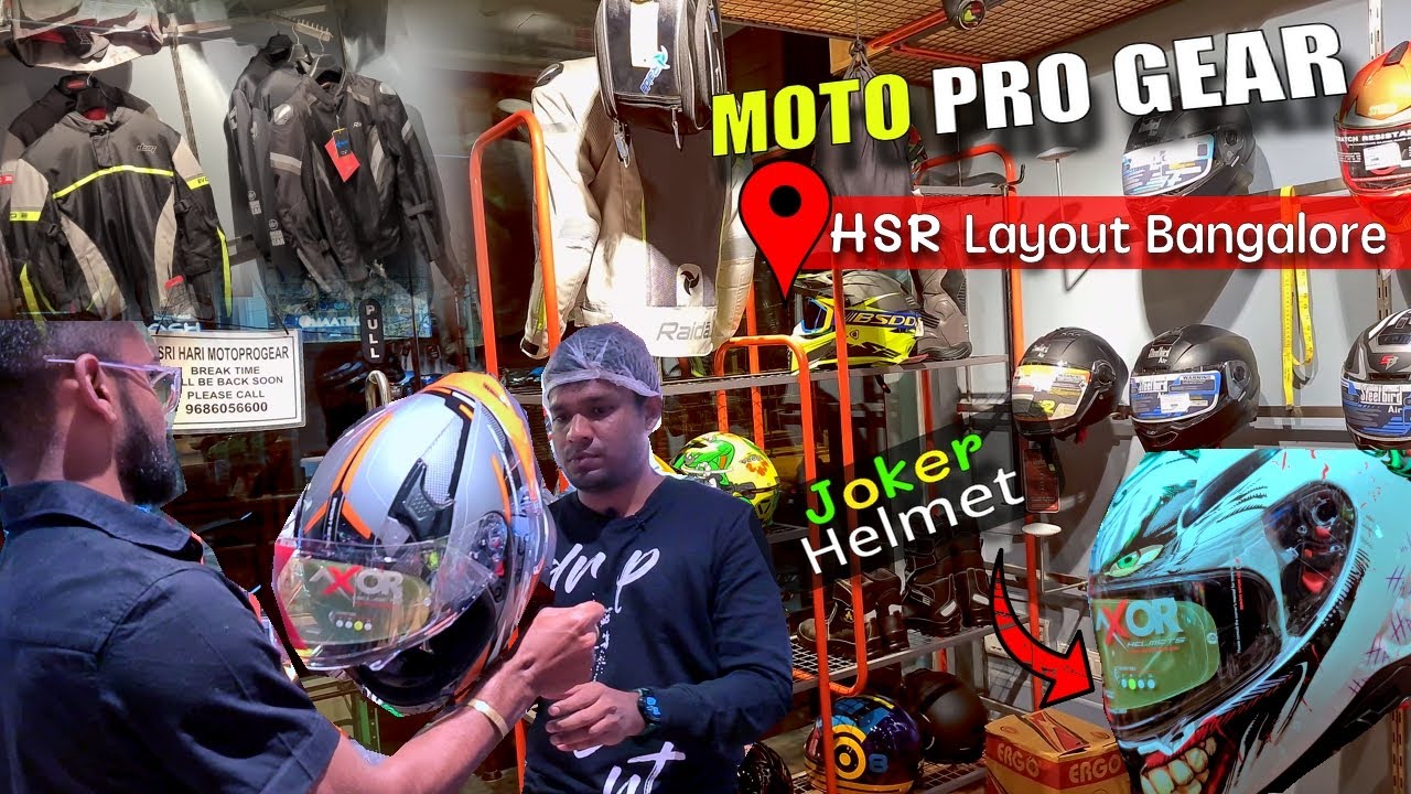 Best Helmet Shop HSR Bangalore | Helmet Buying guide | Bike Accessories & Gears | Moto Pro Gear Shop
