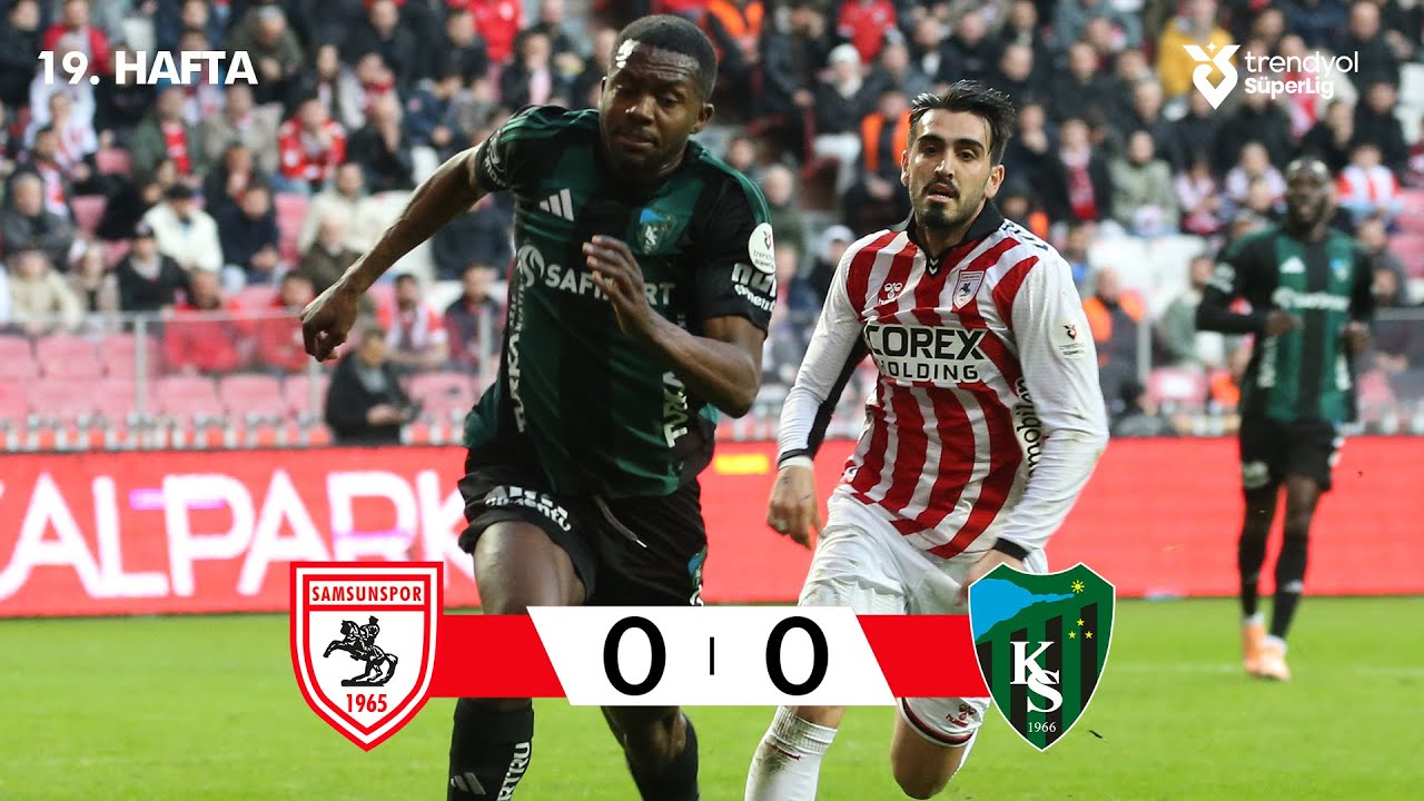 Samsunspor (0-0) Kocaelispor - Highlights/Özet | Trendyol Süper Lig - 2025/26