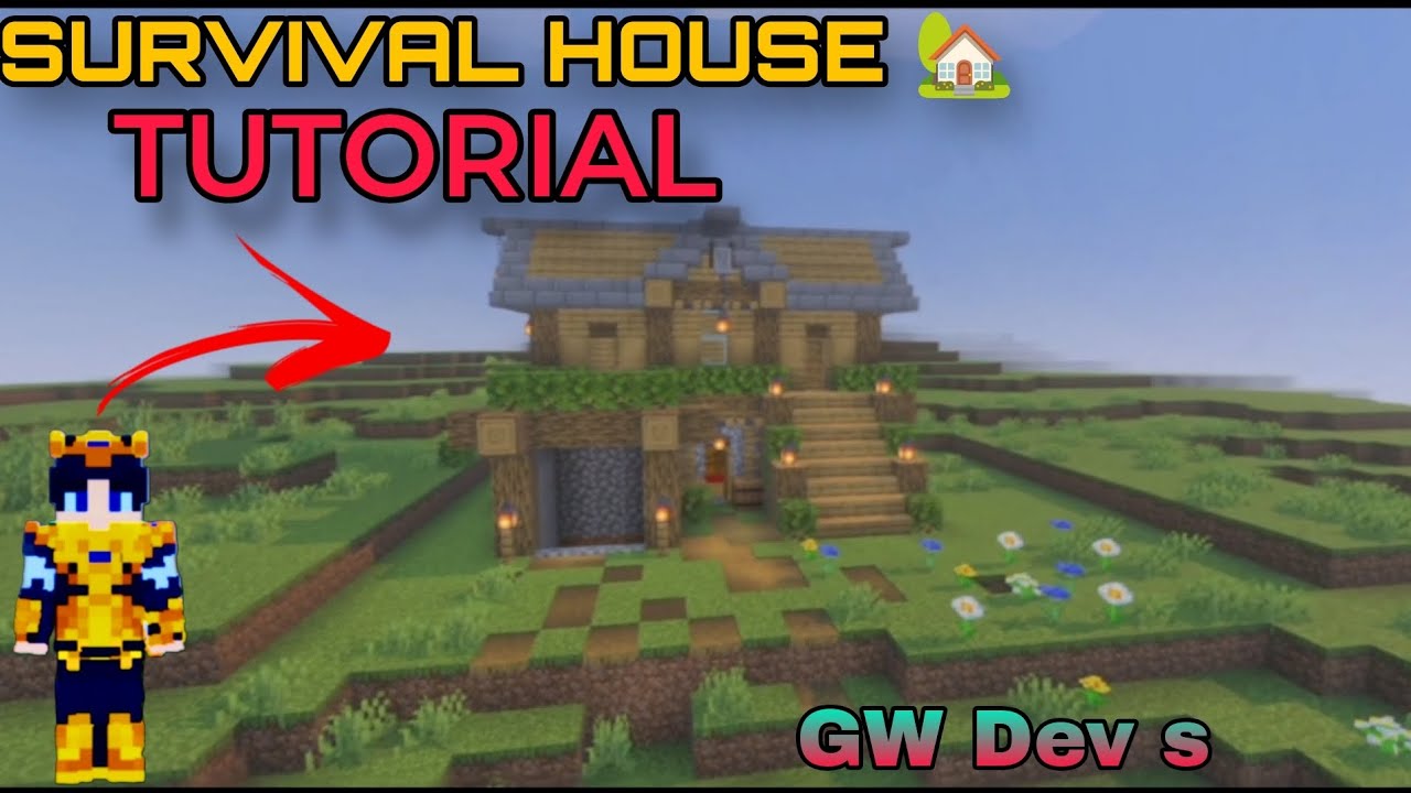 Minecraft house tutorial || @GWDevs || #minecraft #anshubisht #housetutorial #viralvideo#mcfleet