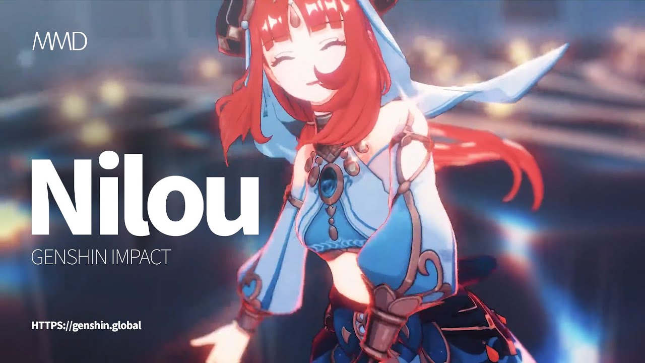【MMD Genshin Impact】Nilou Dance Sumeru Character 原神妮露ニィロウ