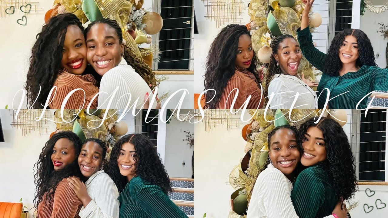 VLOGMAS WEEK 4!🎄 | family, presents, dance 