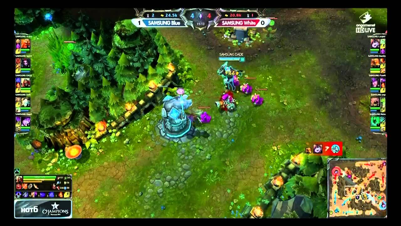 LOL CHAMPIONS SUMMER 2014 (SAMSUNG White vs SAMSUNG Blue Set2)