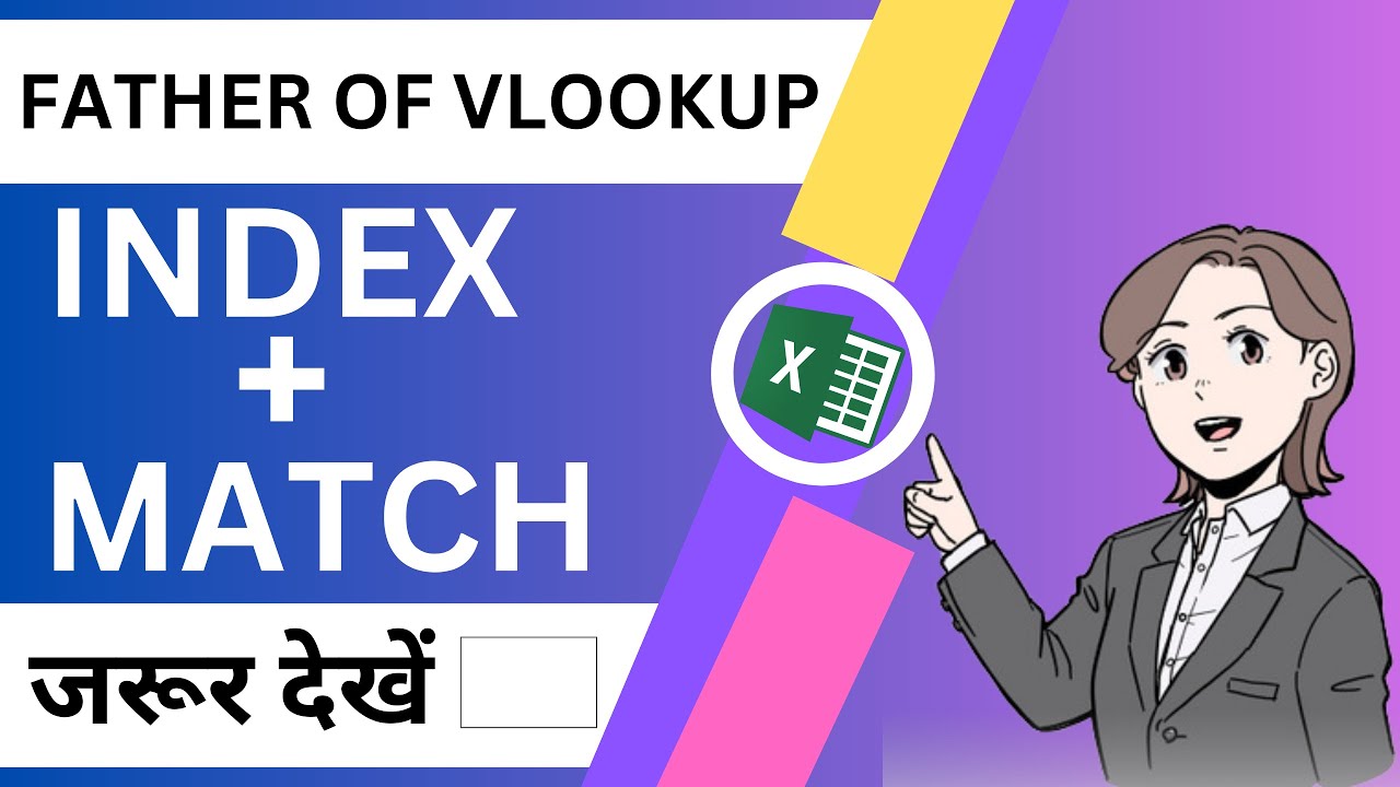 Index with match formula with example
