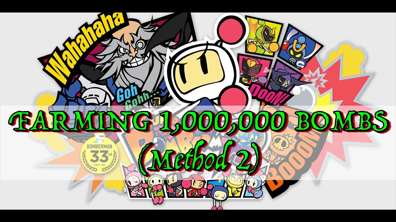 Super Bomberman R - How to Farm 1,000,000 Bombs Trophy Guide (Method 2)