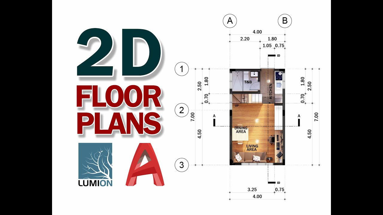 How to Create Orthographic/2D Floorplan Using Lumion and Autocad
