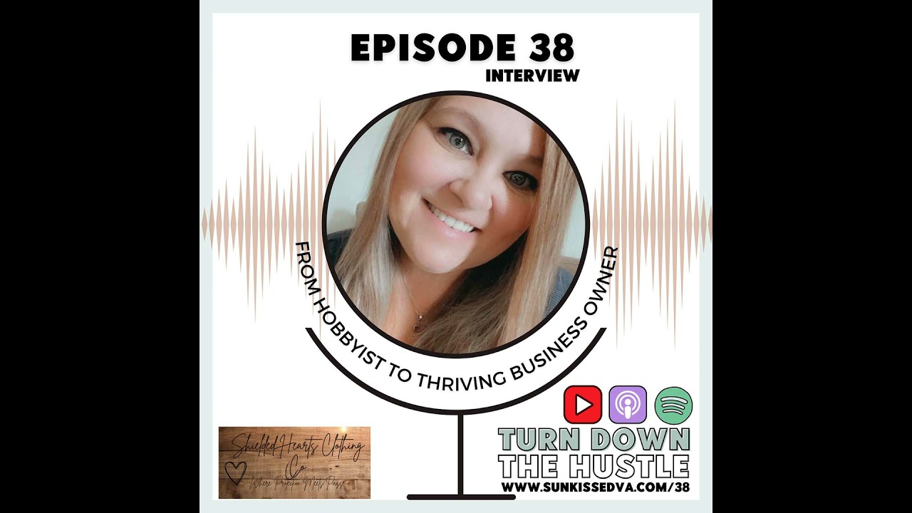 38 | From Hobbyist to Thriving Business Owner with Dakri from Shielded Hearts Clothing Co.