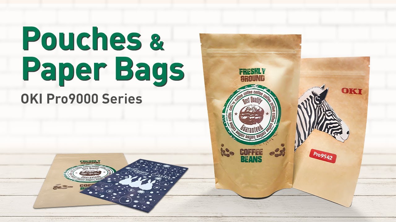 OKI Pro9000 Pouches & Paper Bags Applications