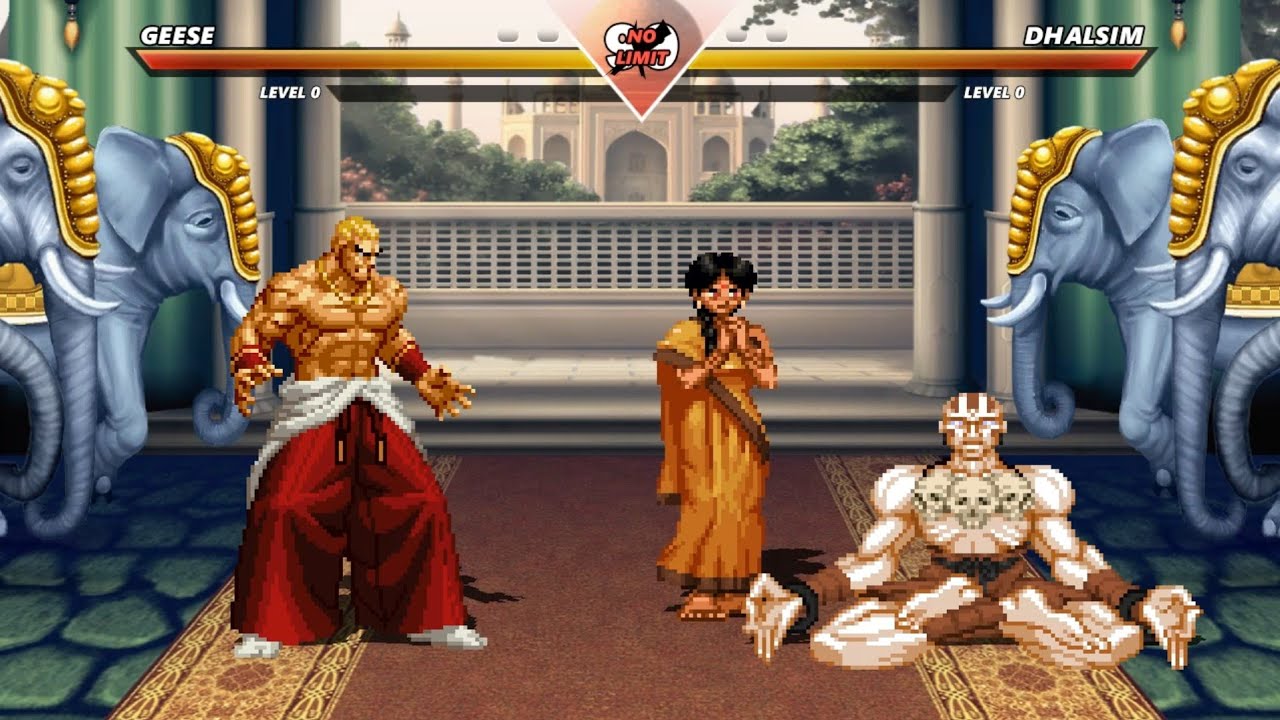 MASTER GEESE vs MASTER DHALSIM - The most epic fight❗🔥