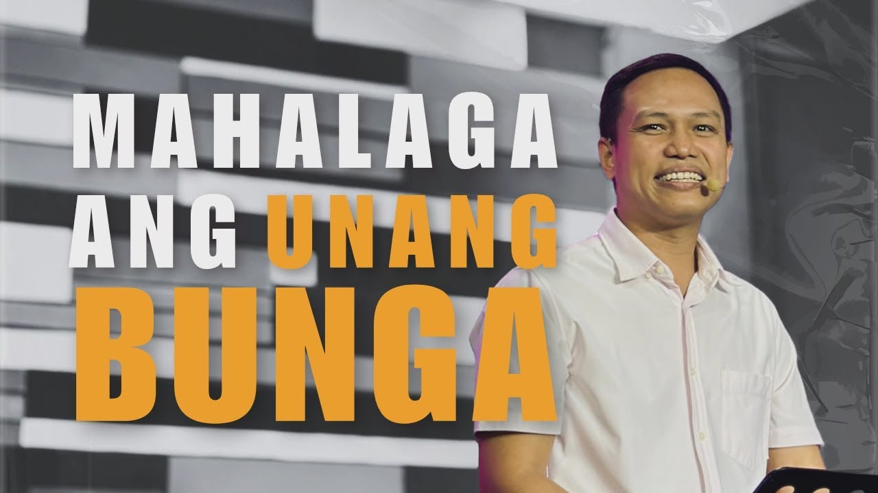 MAHALAGA ANG UNANG BUNGA | January 11, 2026 | Rev. Ralph Zander