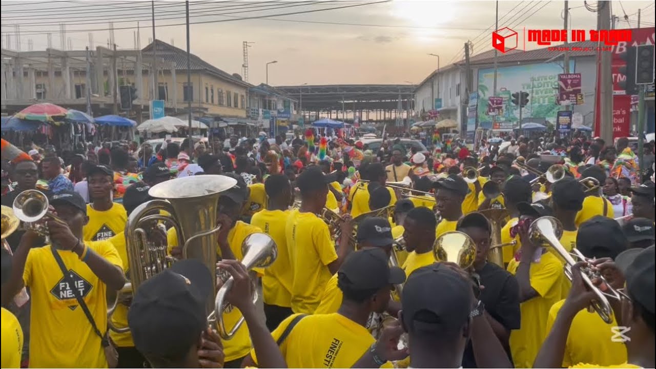 ROAD MASTERS MASQUERADERS & OUTRIGHT MUSIC | BRASS BAND | GHANAIAN GOSPEL MUSIC | ESTHER SMITH