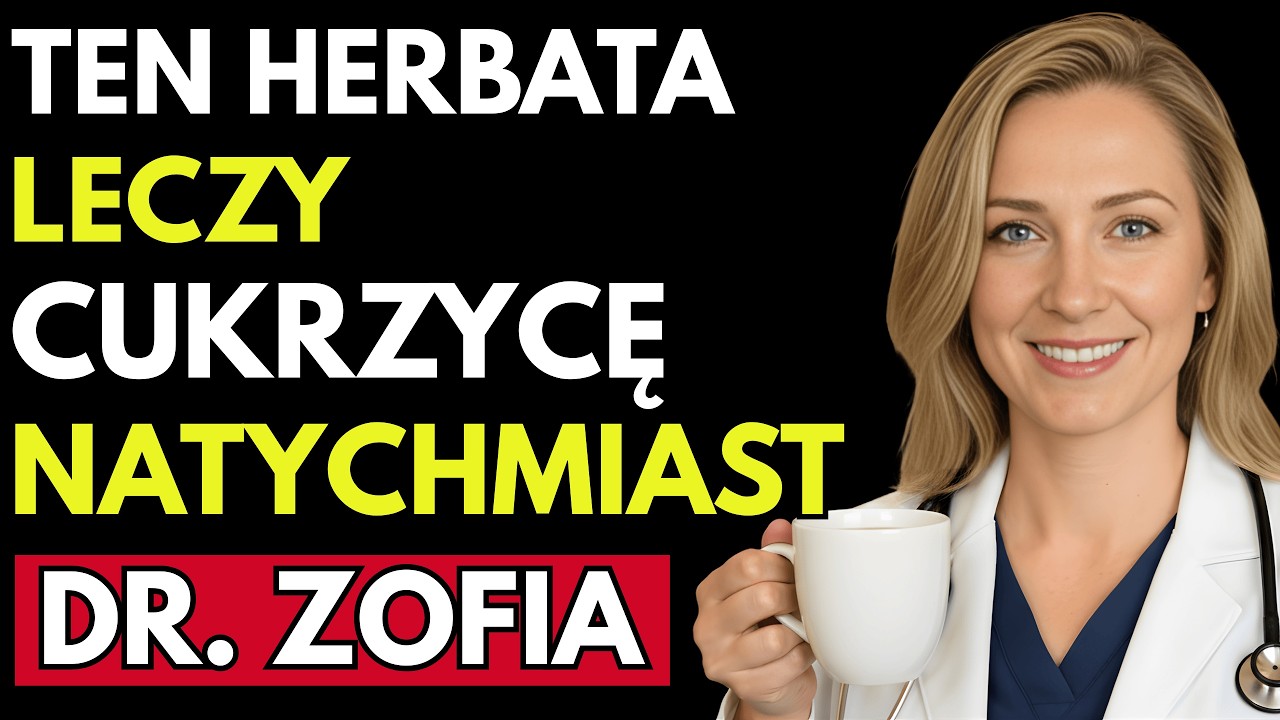 5 Herbat, Które KAŻDY Cukrzyk POWINIEN Pić (Aby KONTROLOWAĆ Poziom CUKRU we Krwi) | Dr. Zofia
