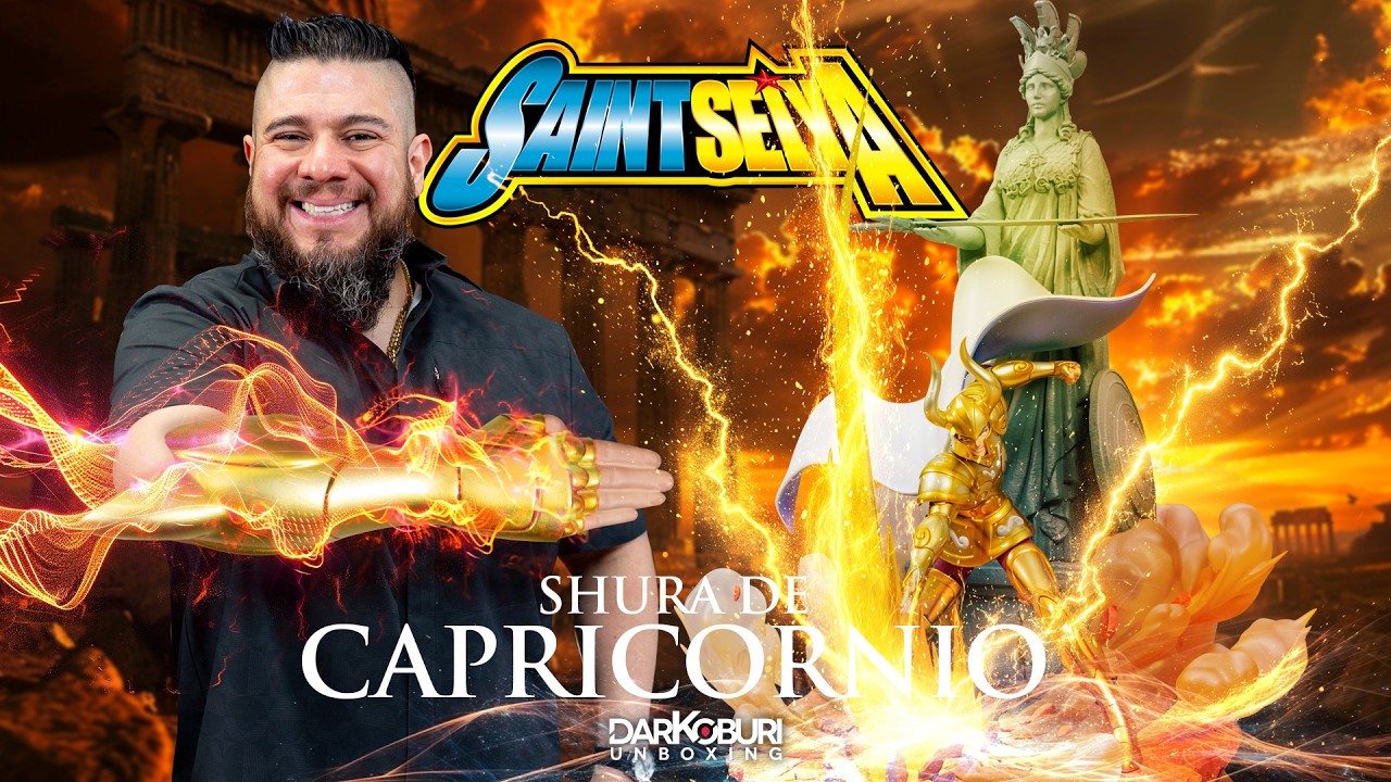 Saint Seiya; Shura de Capricornio HQS x Tsume Art - Darkoburi Unboxing