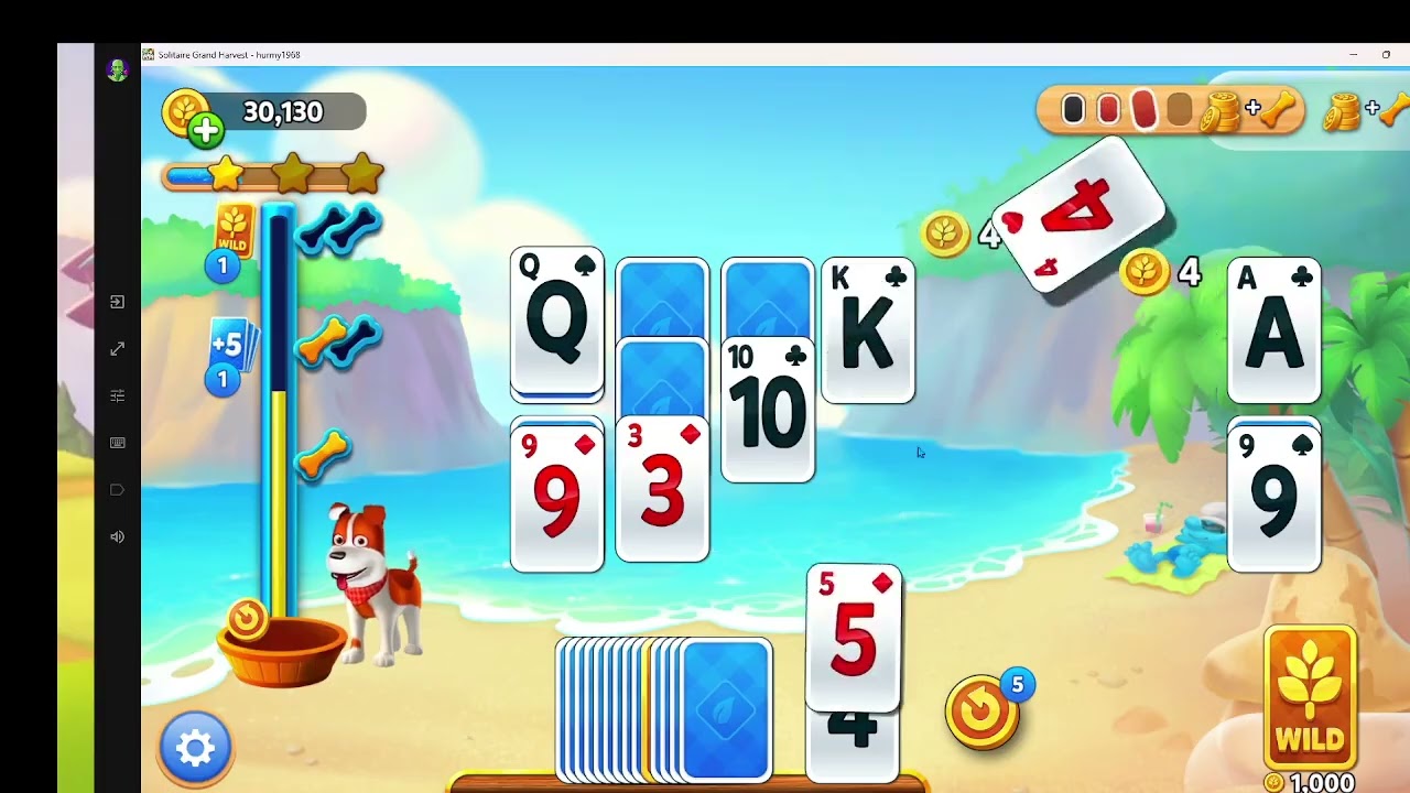 Solitaire Grand Harvest Level 17 | Step by Step Walkthrough | Free to Play Progress