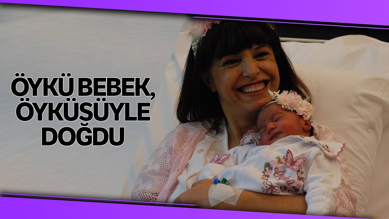 Hamileyken Kanser Oldu, Kızı Öykü’yü Sağlıkla Kucağına Aldı