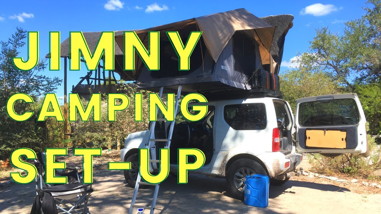 Suzuki Jimny micro overlanding camping set up walkaround | Before you go
