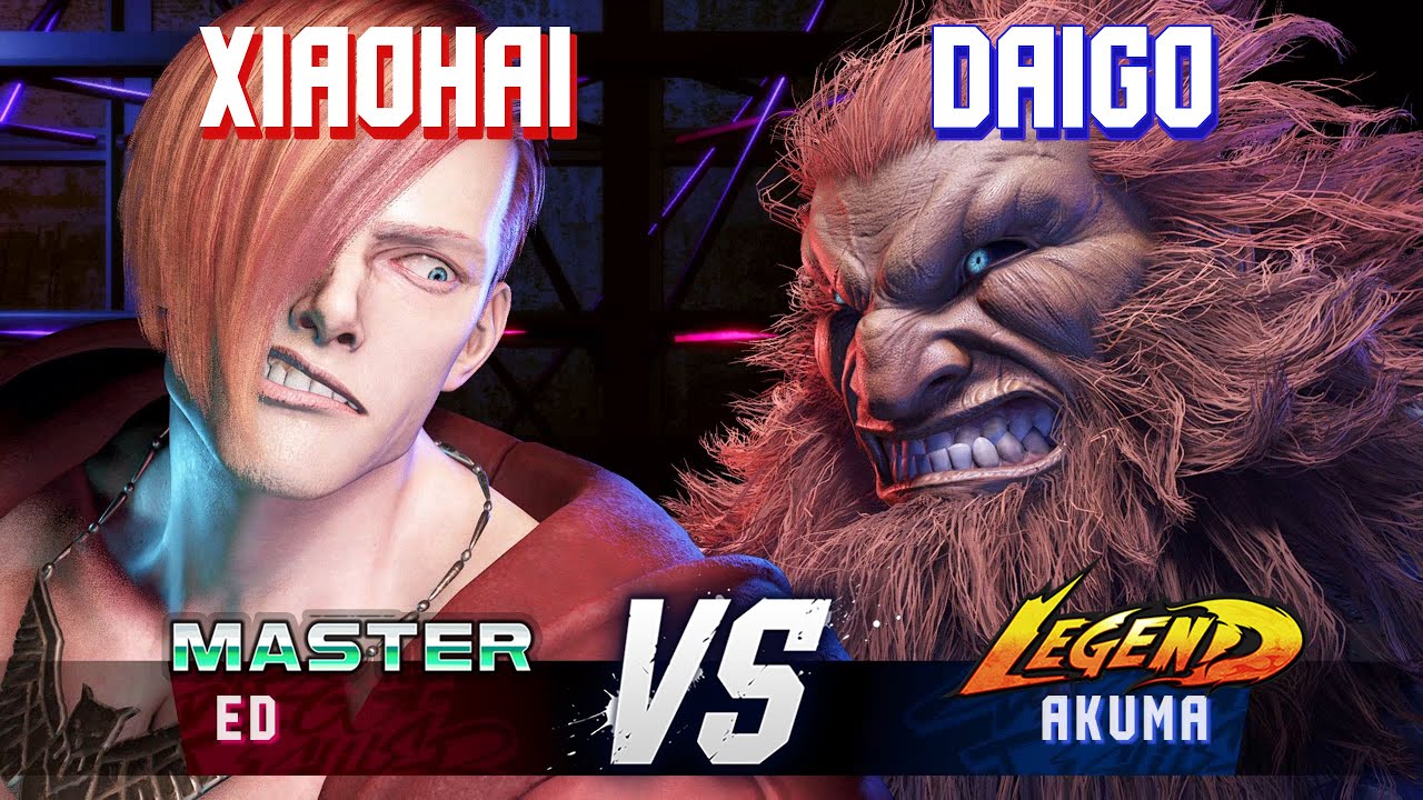 SF6 ▰ XIAOHAI (Ed) vs DAIGO (Akuma) ▰ High Level Gameplay
