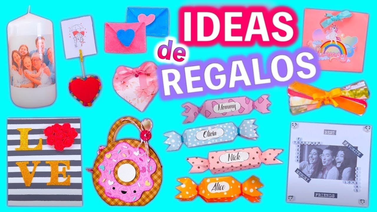 11 REGALOS QUE PUEDES FÁCILMENTE HACER EN CASA PARA TU MEJOR AMIGA, FAMILIA Y QUERIDOS...